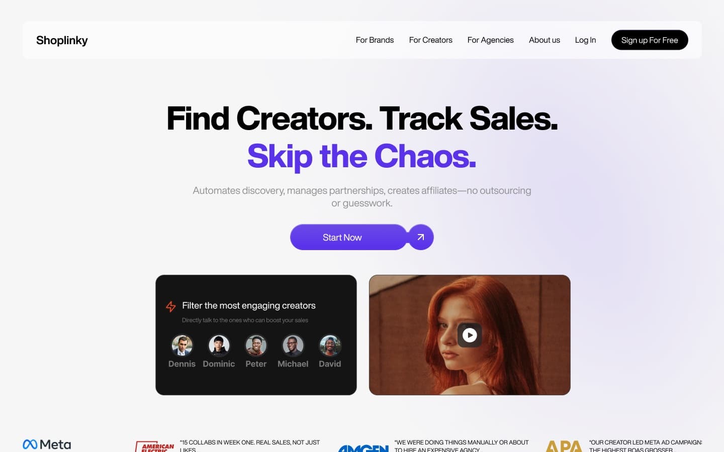 Shoplinky — Website & Platform UI/UX, slide 1