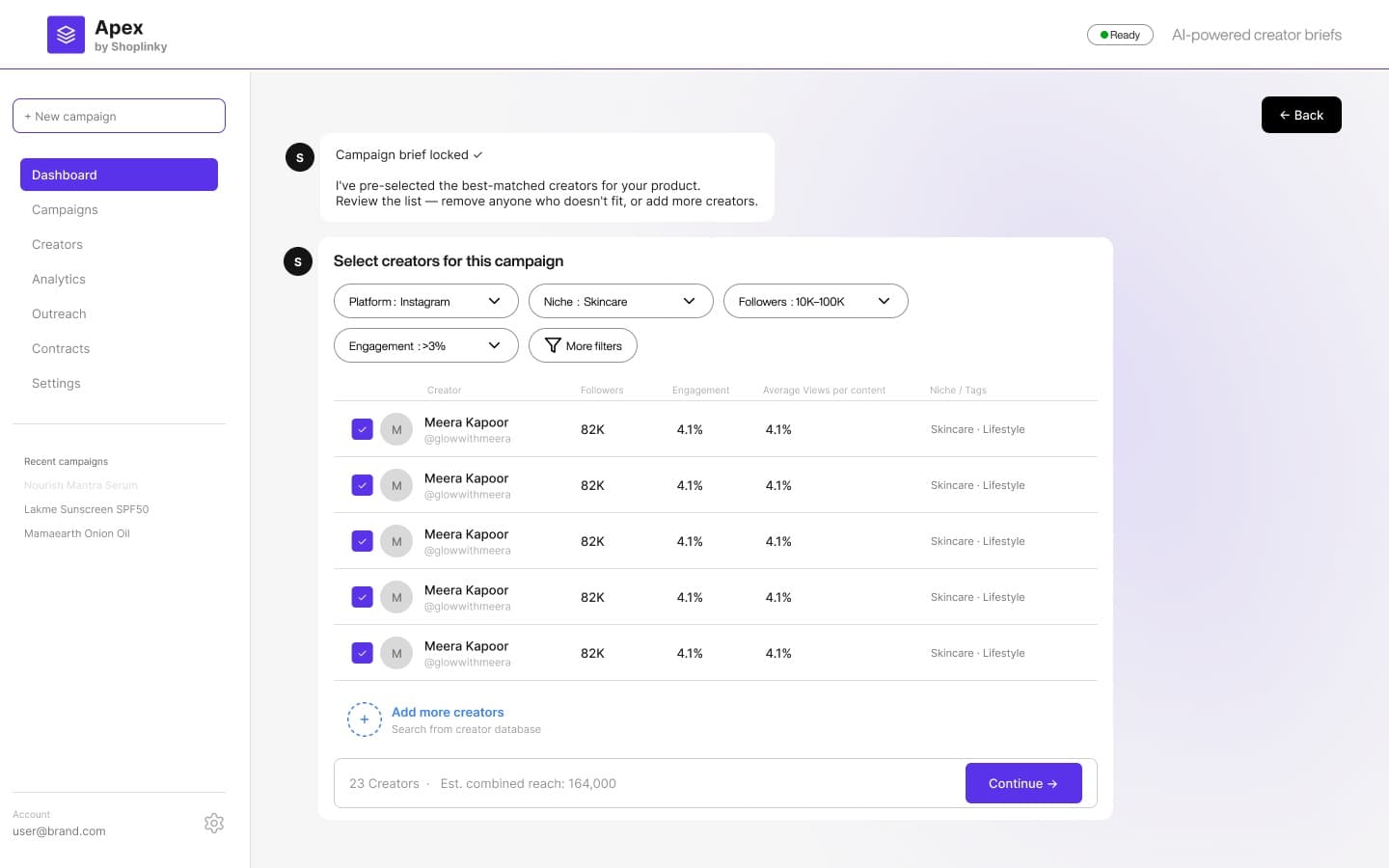 Shoplinky — Website & Platform UI/UX, slide 3